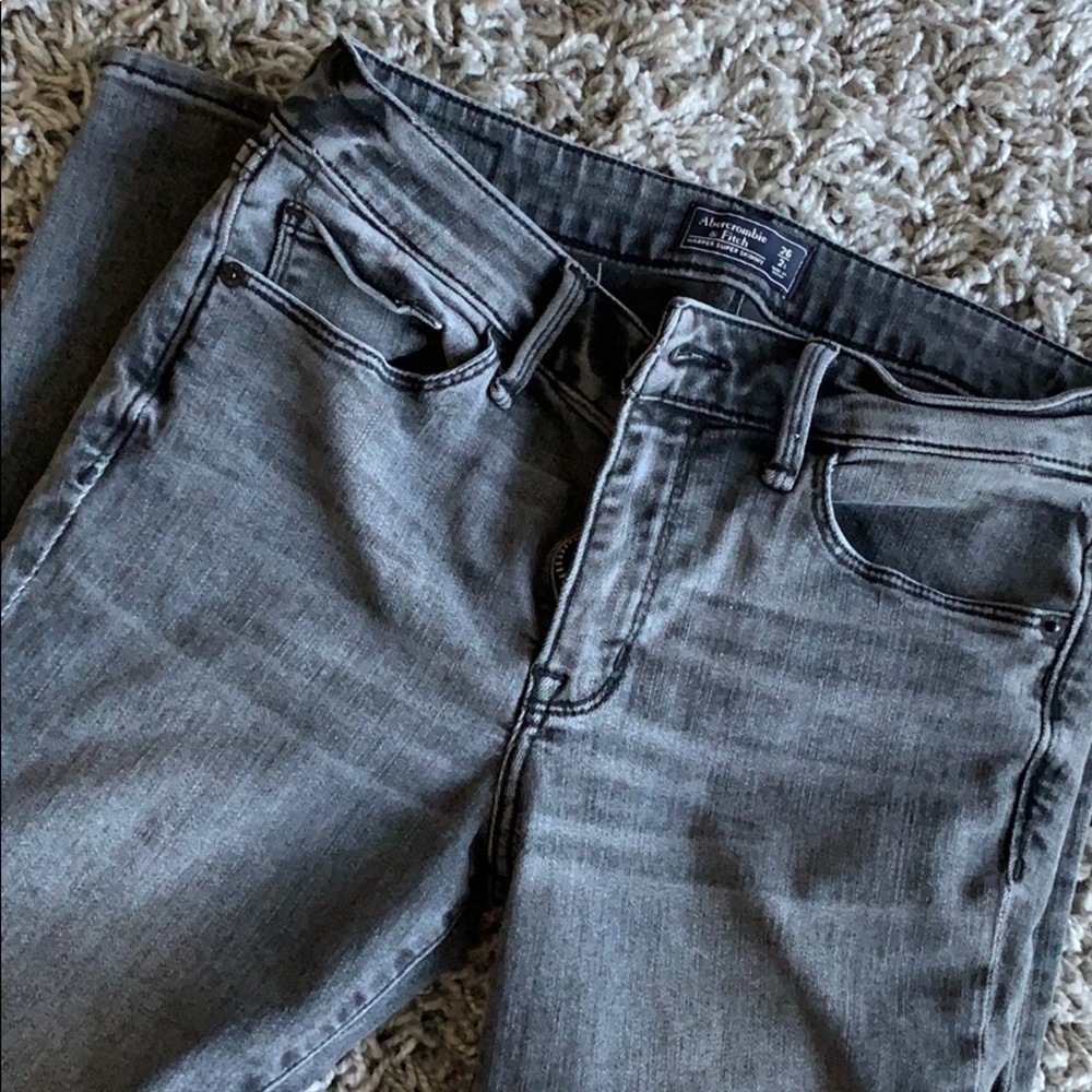 Abercrombie Gray Jeans